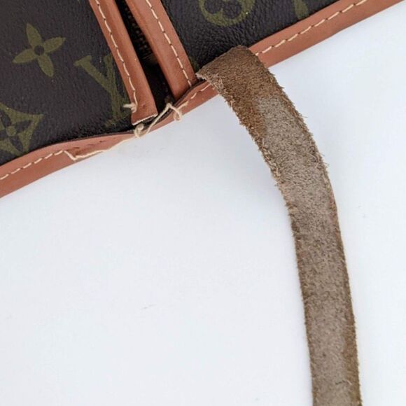 Clothing Garment Monogram Suit Travel Zip Bag, Brown - Picture 9 of 9